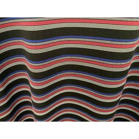 Peter Millar Polo XXL Mens Black Gray Striped Short Sleeve Summer Comfort - Picture 4 of 9